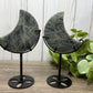 Labradorite Moons on Stands