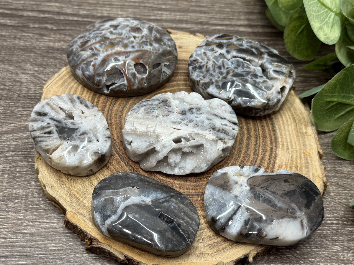 Sphalerite Palm Stones