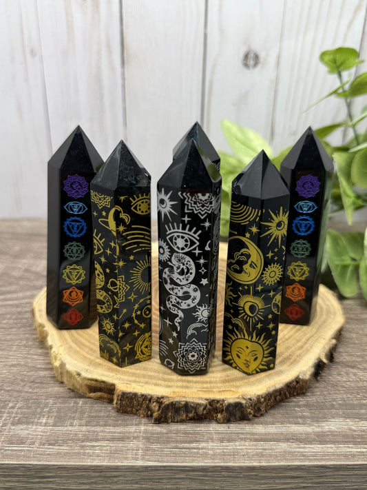 Obsidian Picture Towers