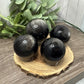 Silver Sheen Obsidian Sphere