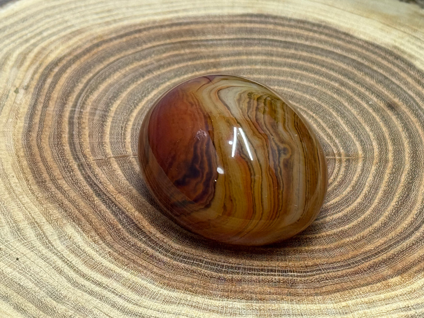 Sardonyx Palm Stones