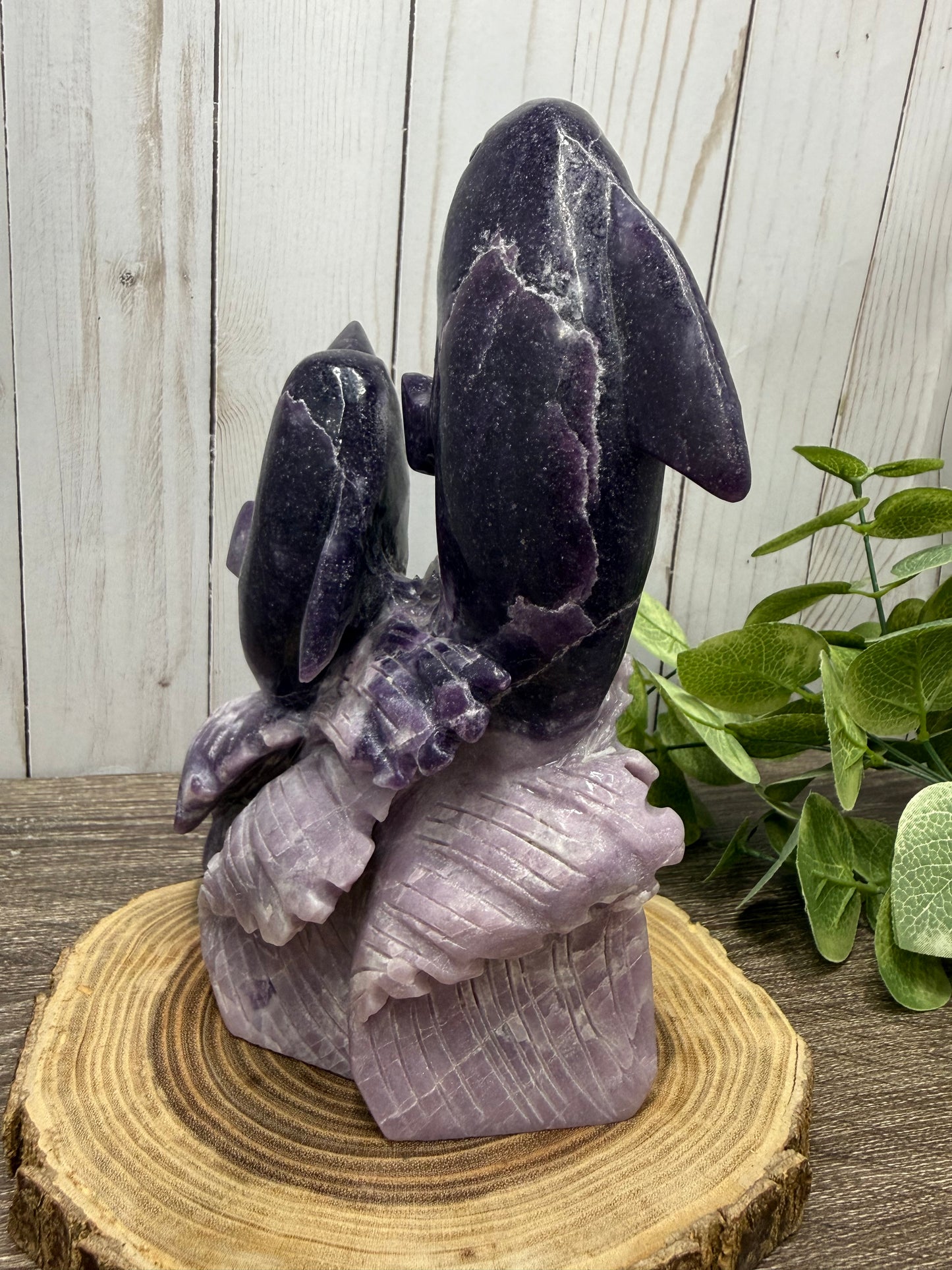 Dolphin Carving