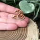Snake Pin - Brown