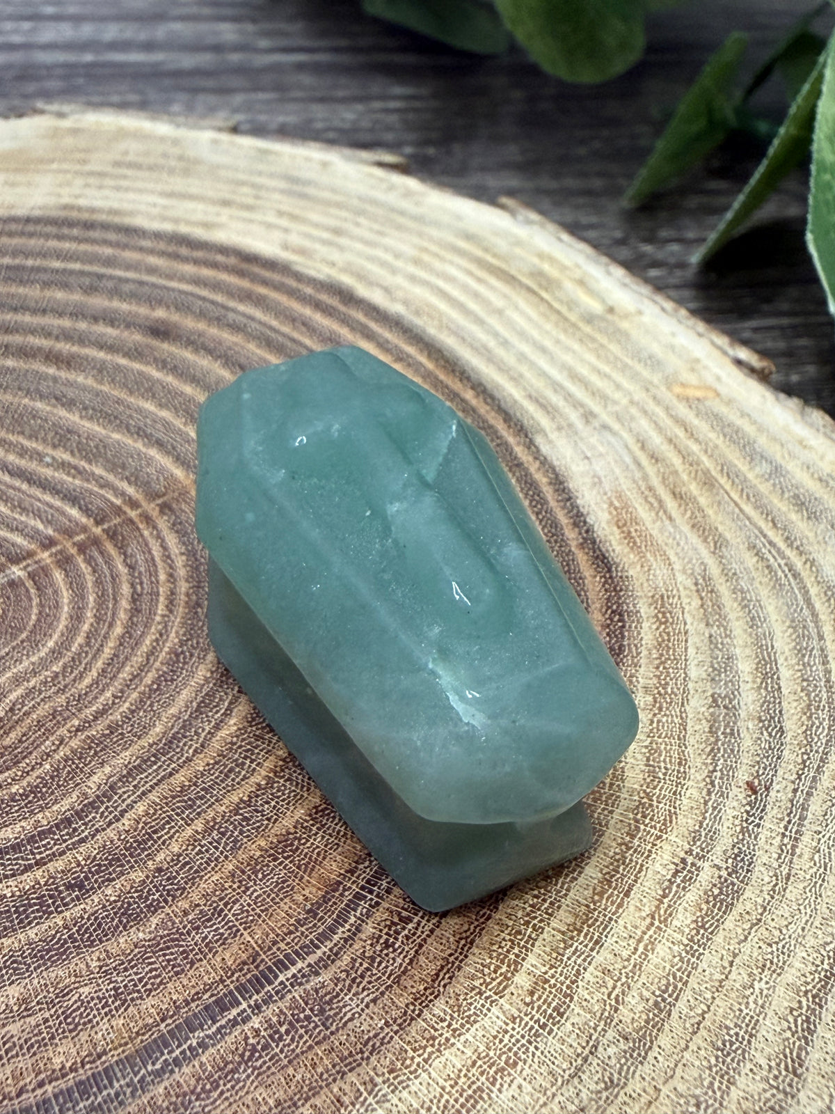 Coffin Crystal Carving