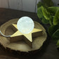 Wooden Light Up Sphere Stand