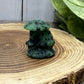 Owl with Mushroom - small carvings