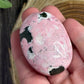 Pink Rhodonite Palm Stones