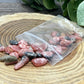 Rhodochrosite Crystal Chip Bag
