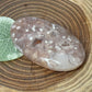 Pink Amethyst Palm Stones