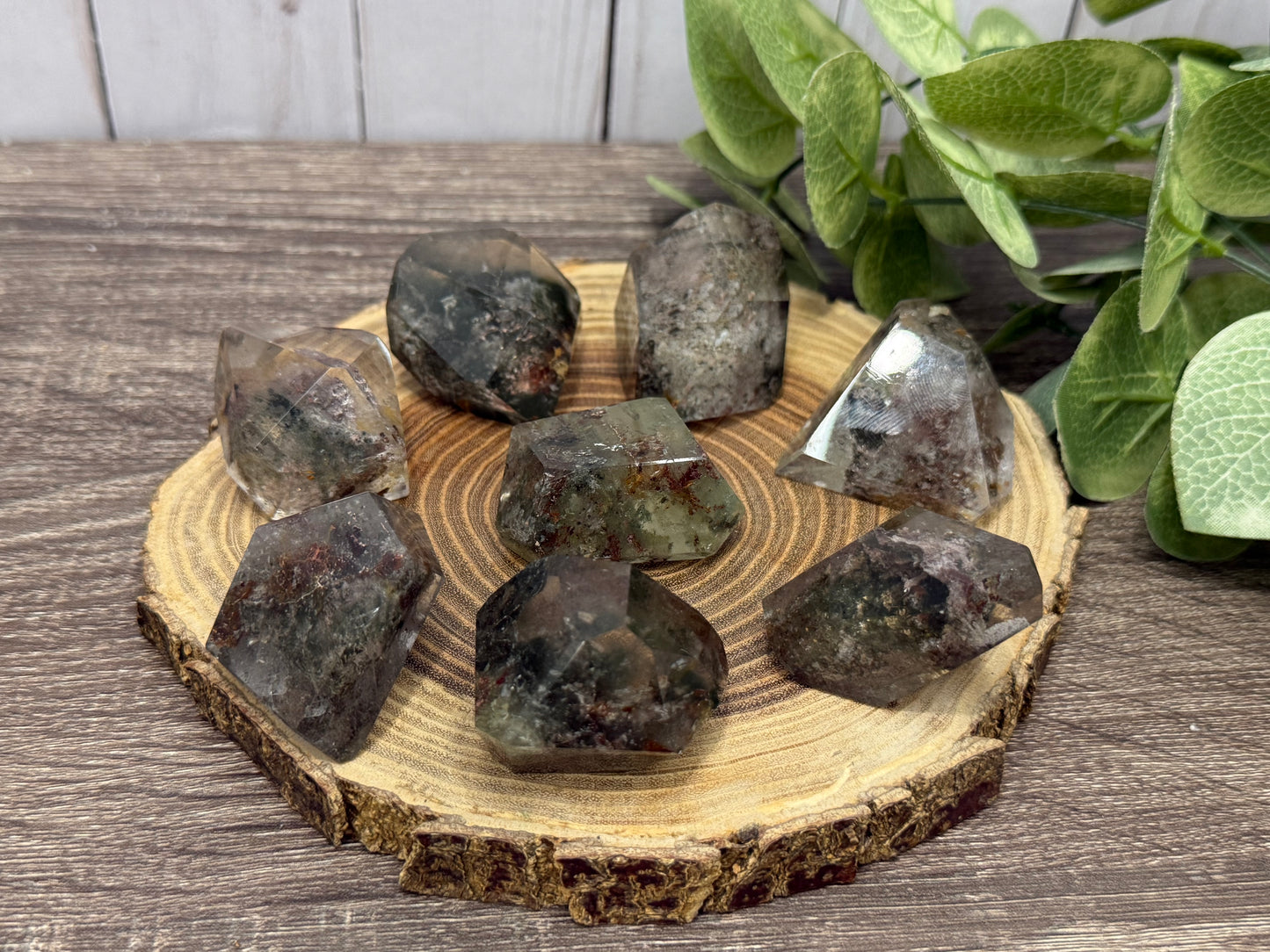 Garden Quartz Cut Freeforms