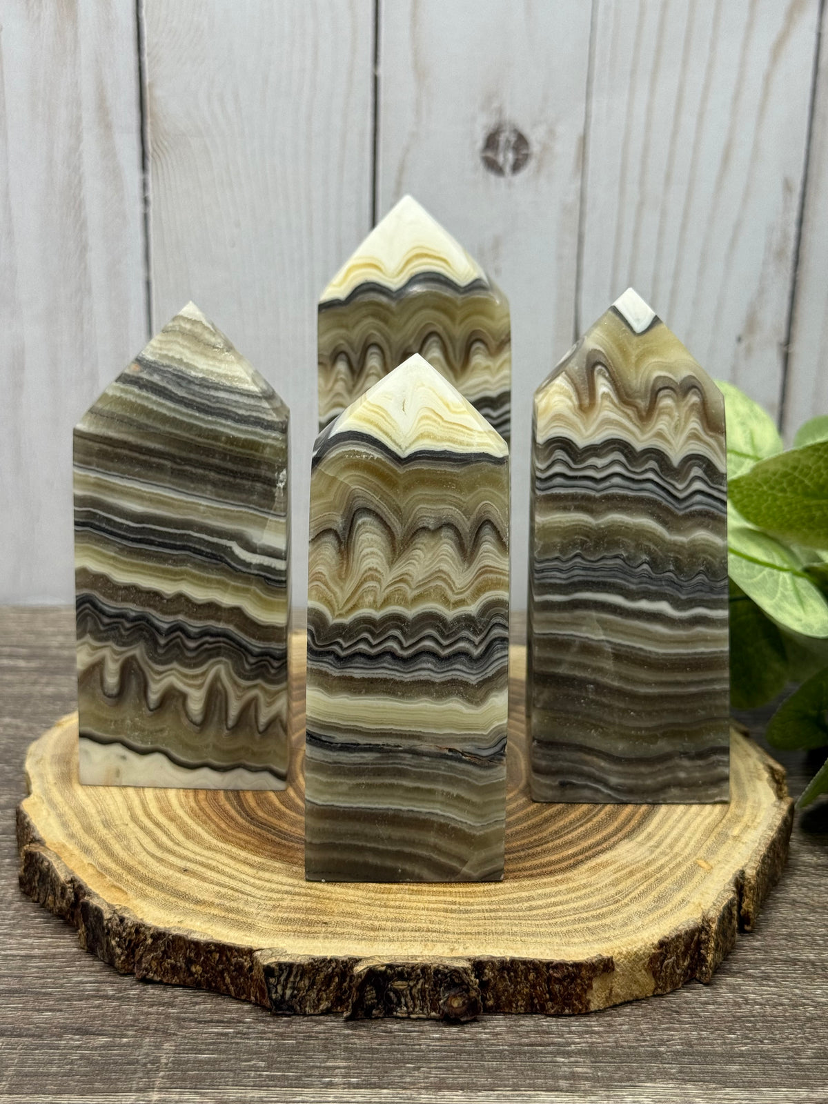 Banded Calcite Tower