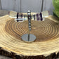 Small Dragonfly Wings on Stand - Fluorite