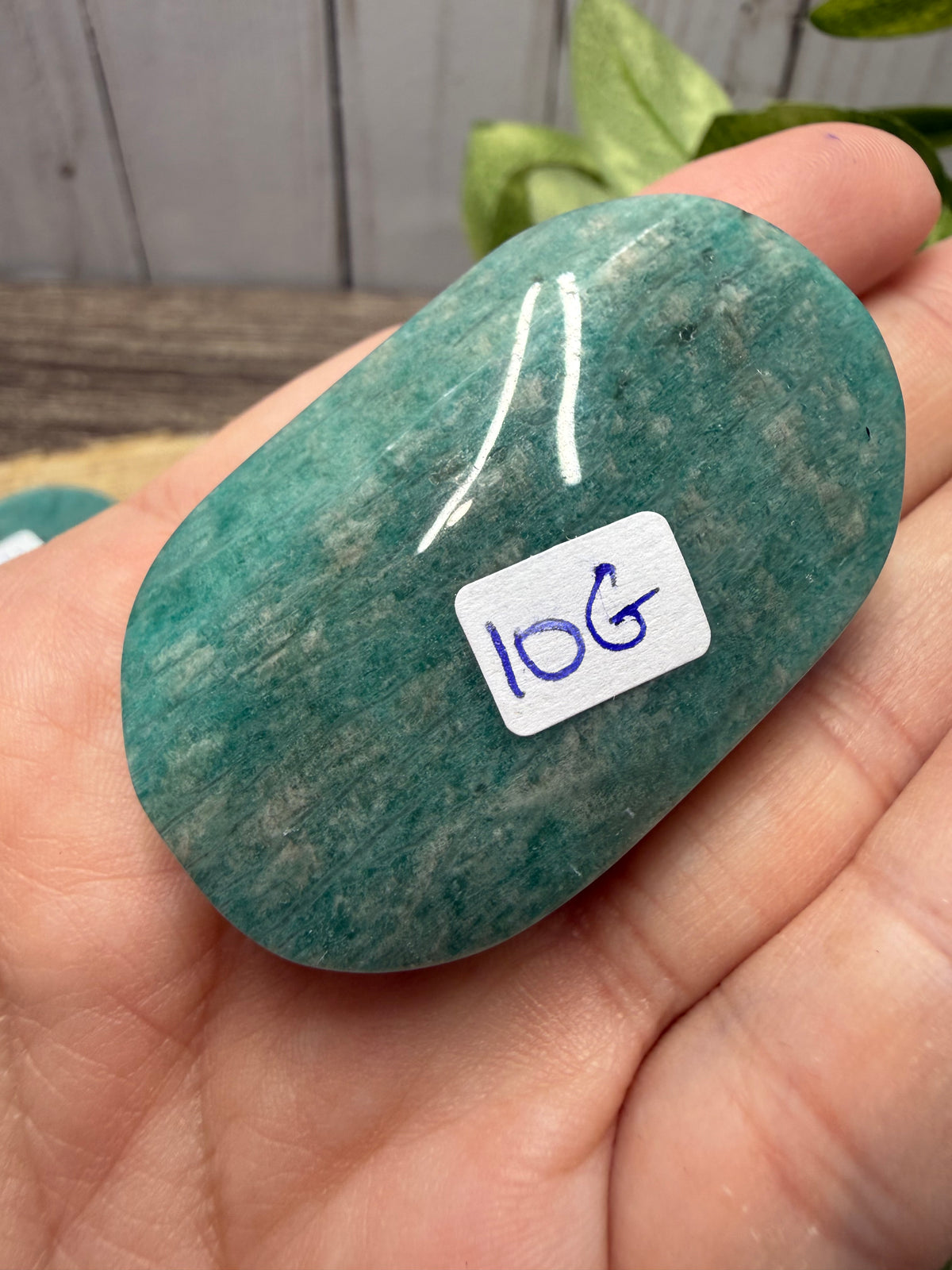 Amazonite Palm Stones