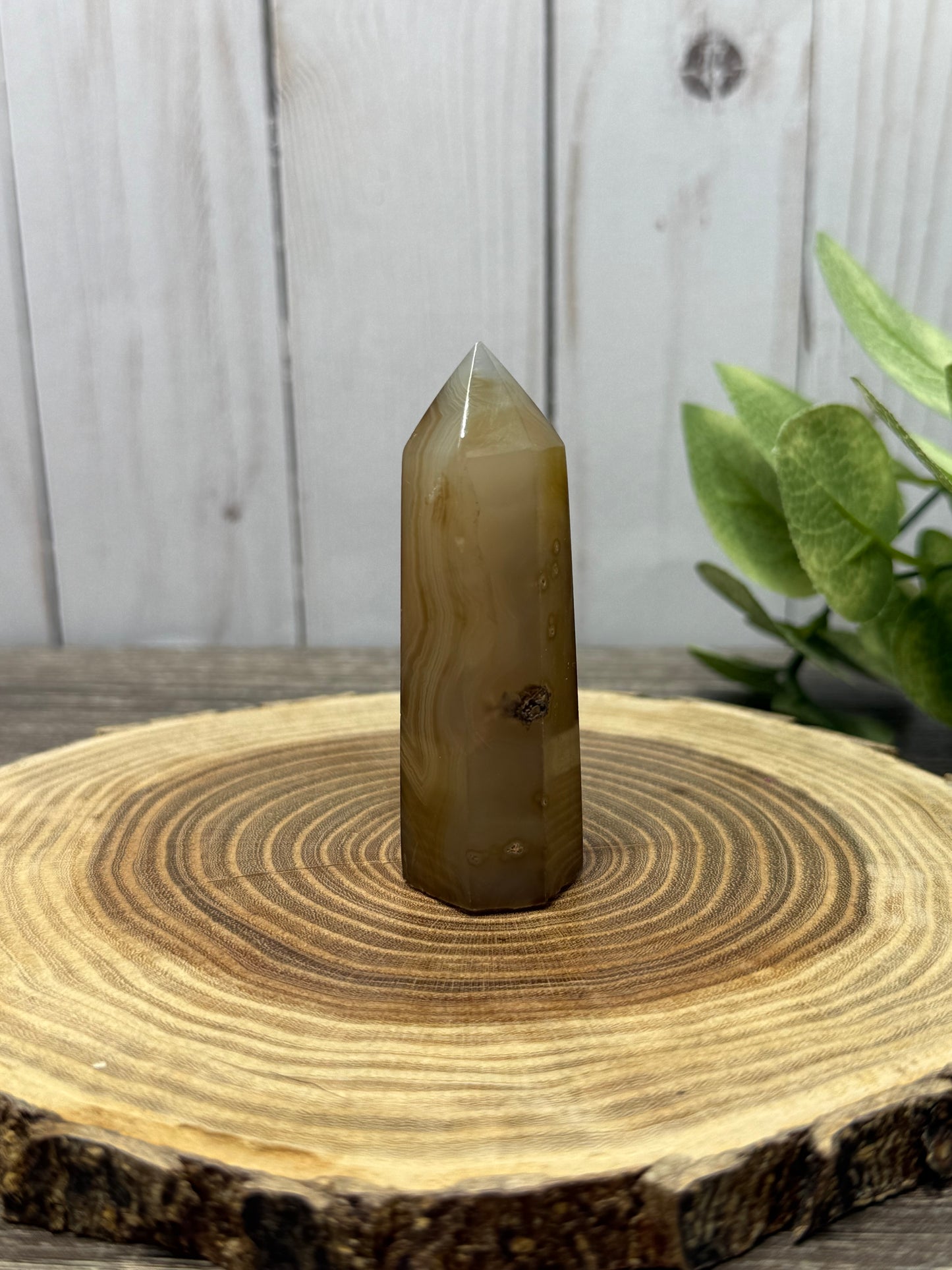 Chocolate Calcite Tower