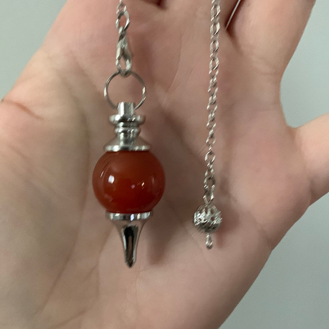 Pendulum Rounded - Carnelian