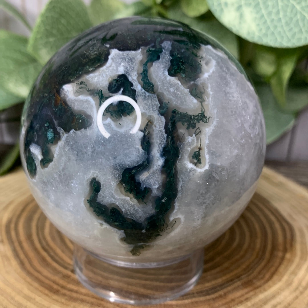 Moss Agate Spheres