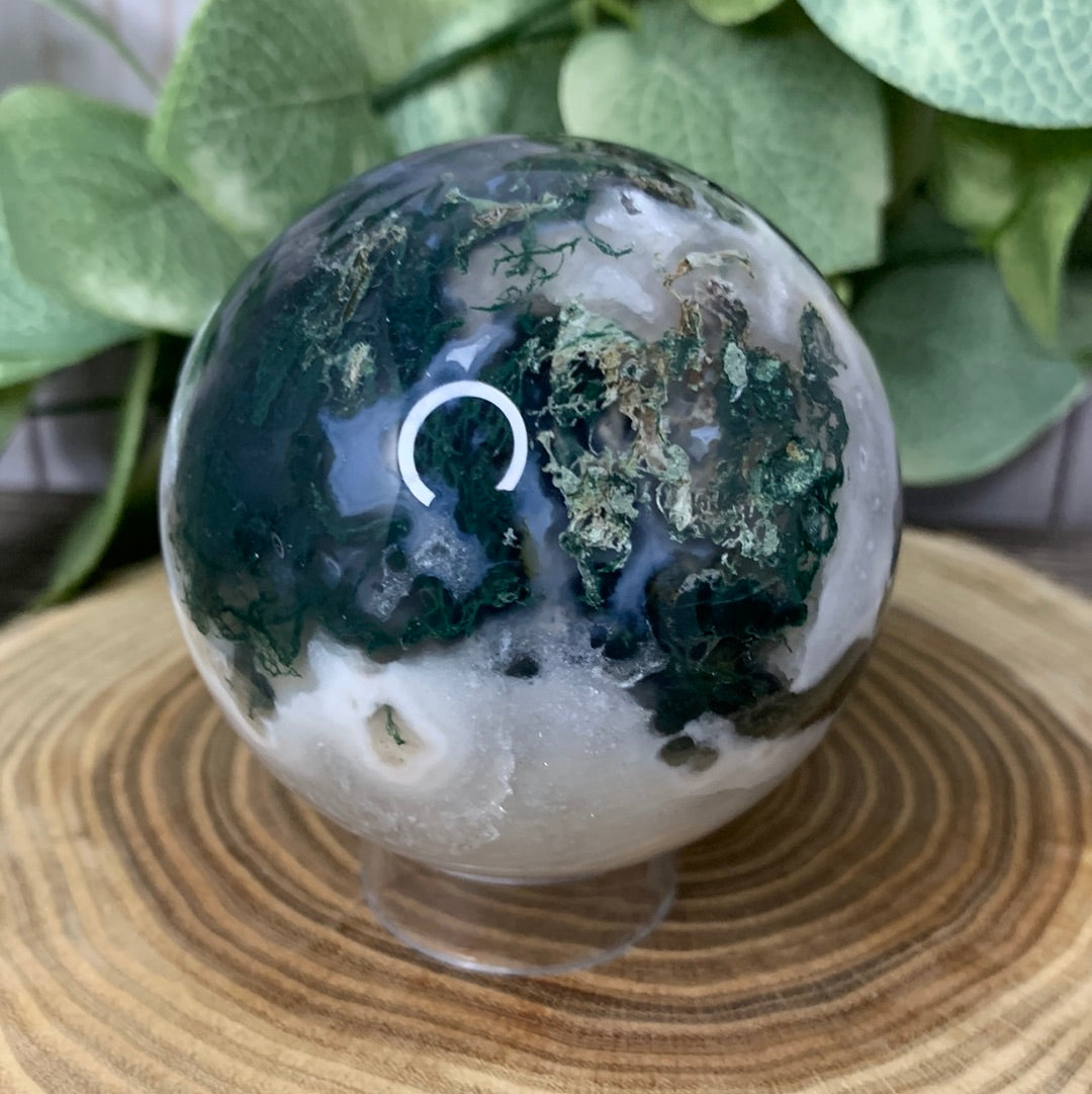 Moss Agate Spheres