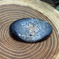 Black Agate Palm Stones