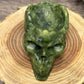 Skull Bowl - Green Jade