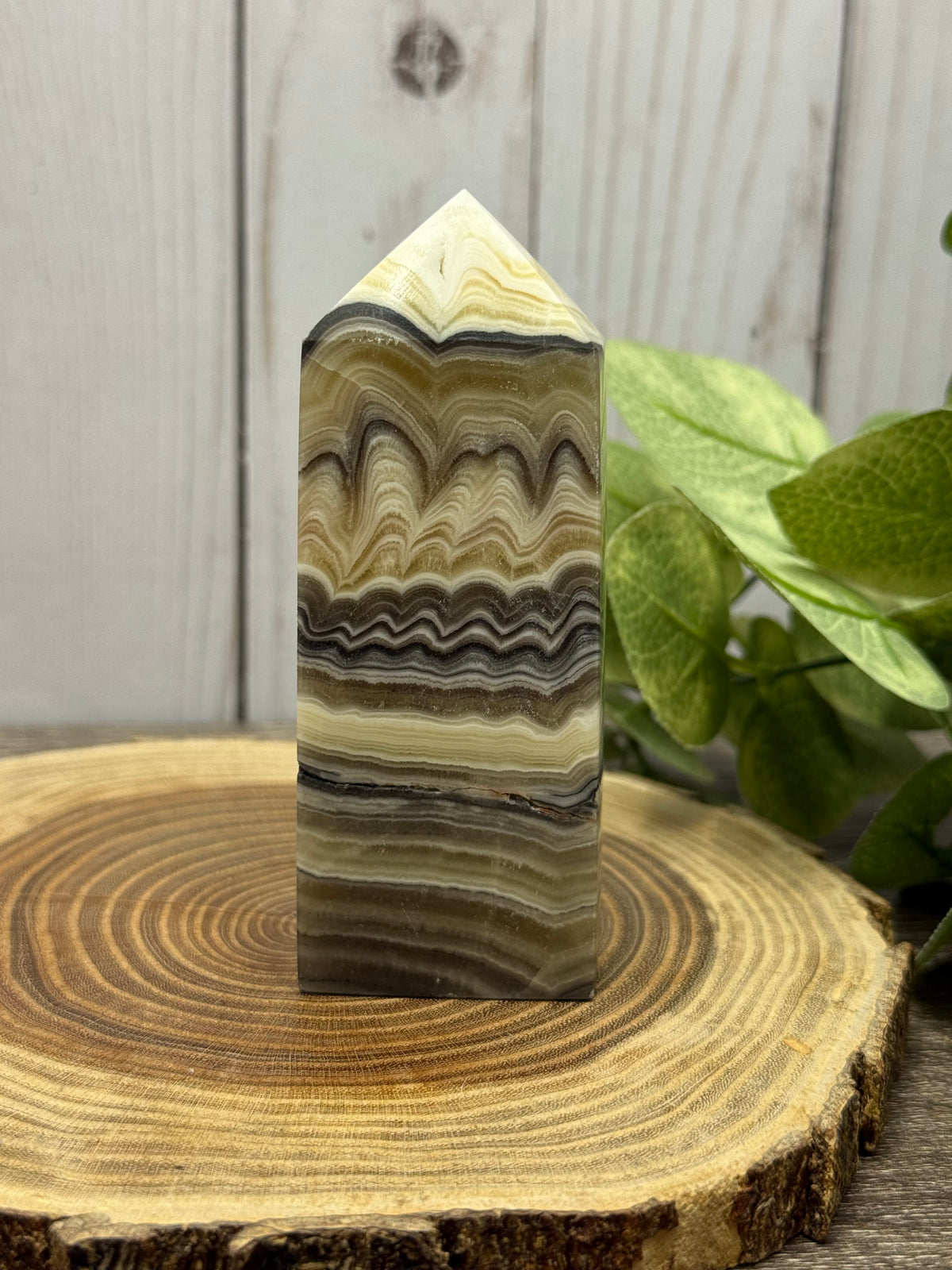 Banded Calcite Tower