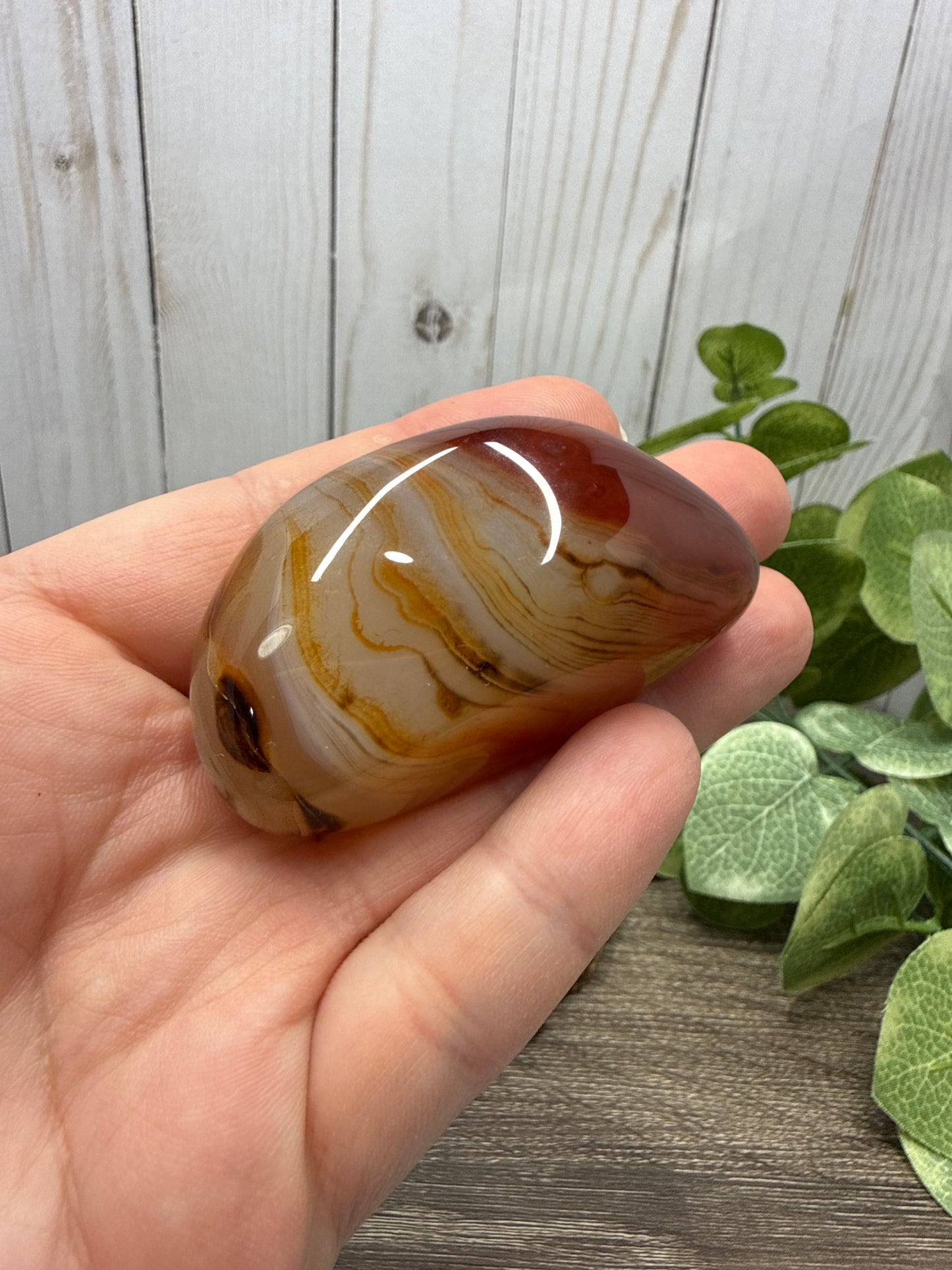 Sardonyx Palm Stones