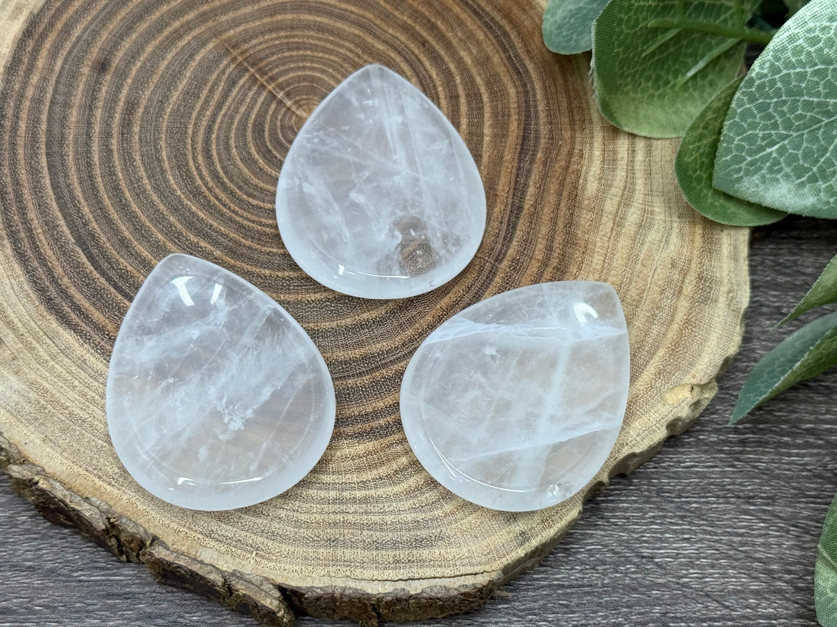 Worry Stones - Oval, Heart, Teardrop