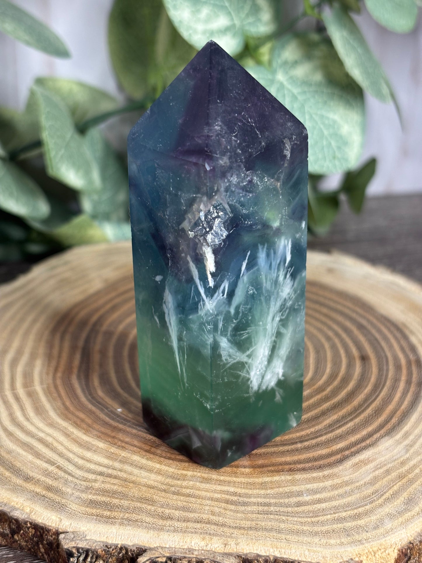 Snowflake/Feather Fluorite Towers