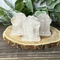 Tombstone/Headstone with Skull Crystal Carving