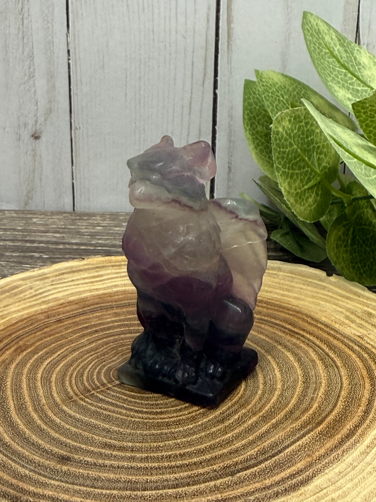 Griffin Flourtite Carving