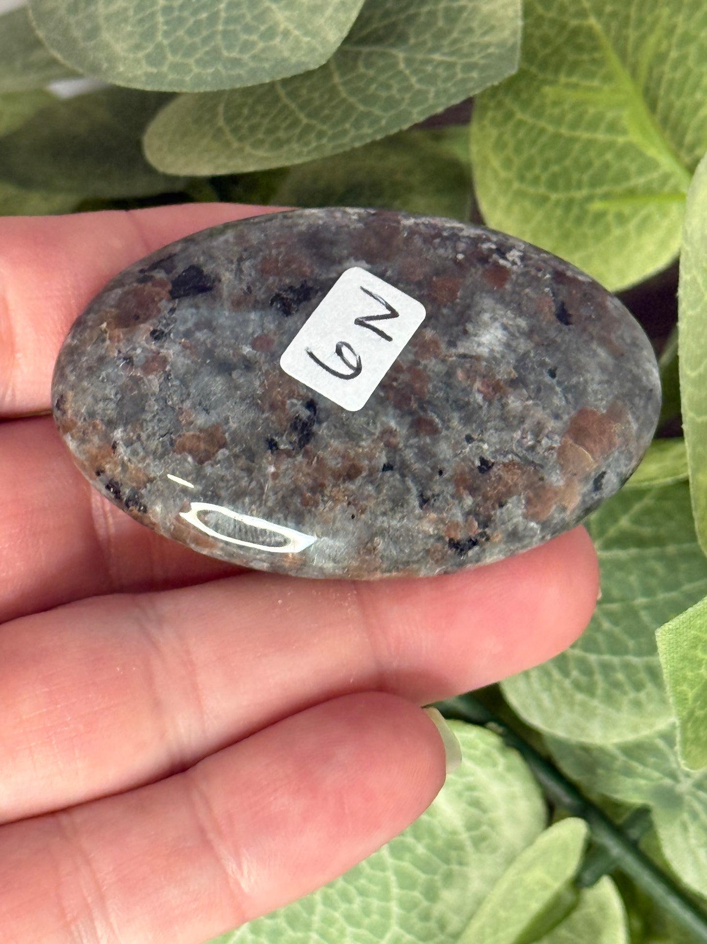Yooperlite Palm Stones