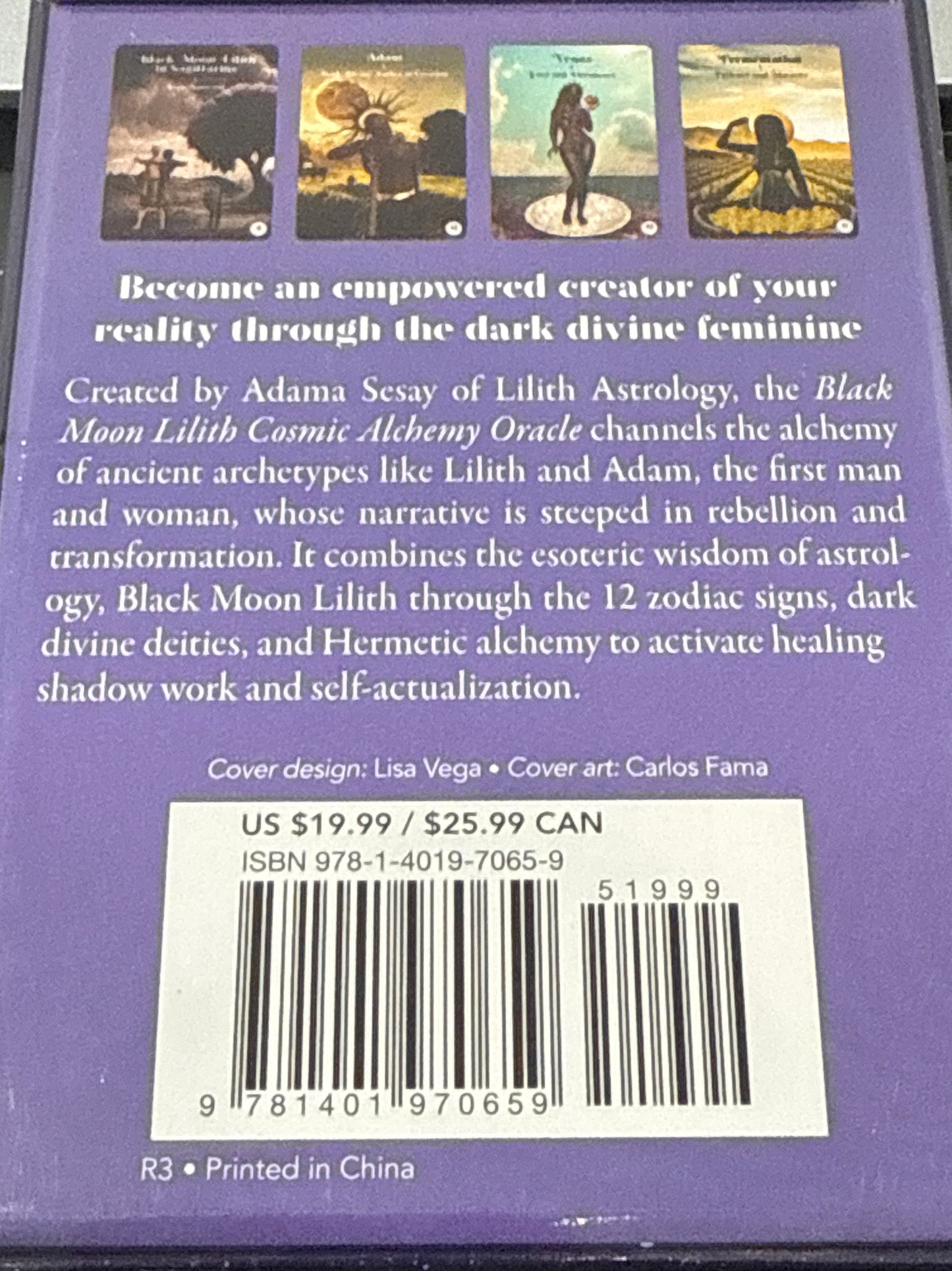 Black Moon Lilith Cosmic Alchemy Oracle: A 44 Card Deck and Guidebook