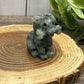 Dog With Bone Carvings