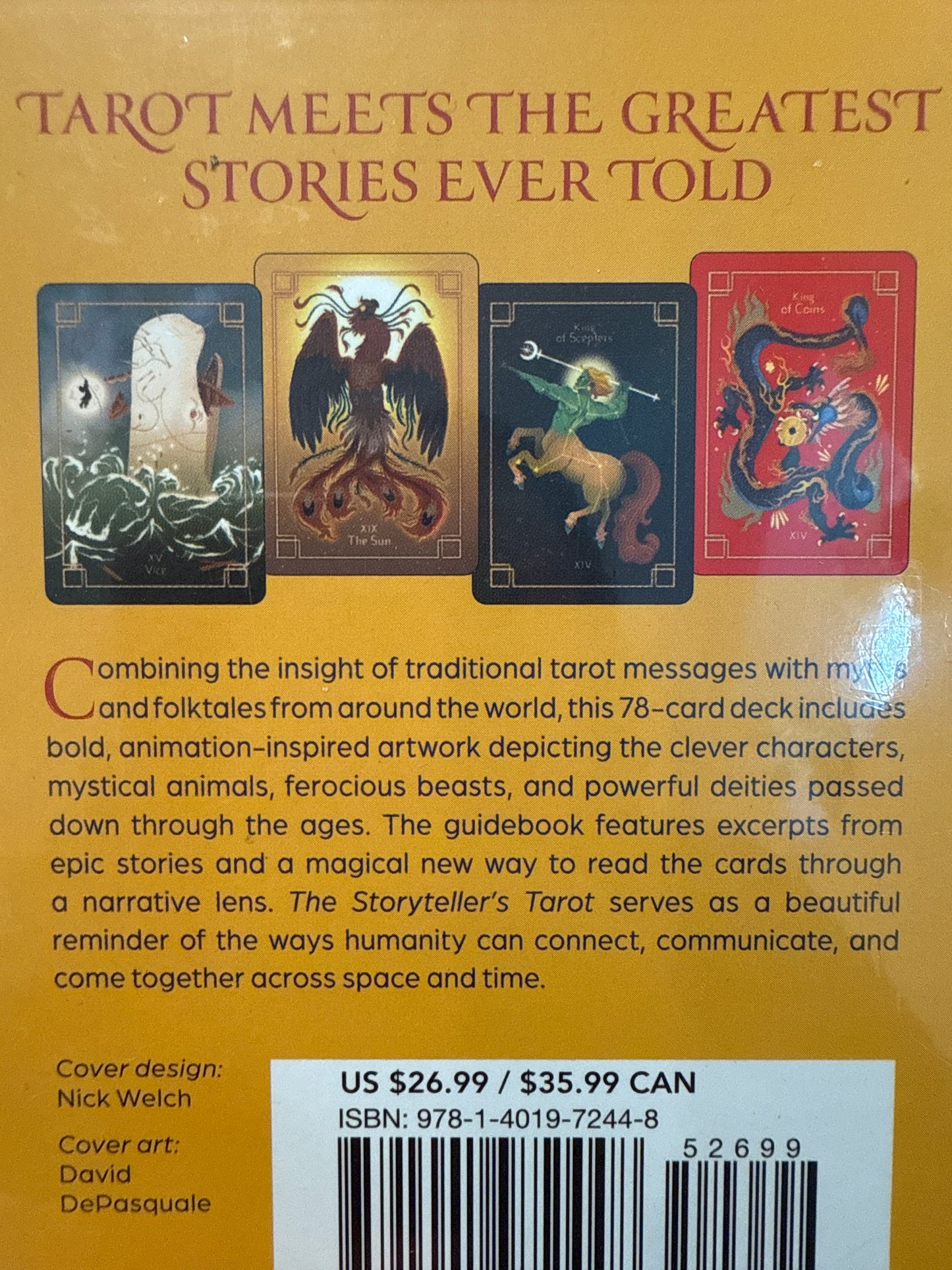The Storyteller's Tarot: A 78 Card Deck and Guidebook