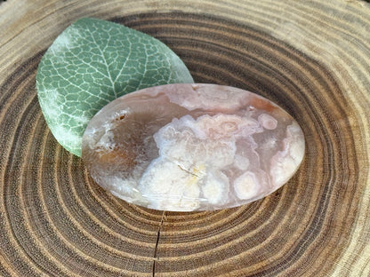 Pink Amethyst Palm Stones