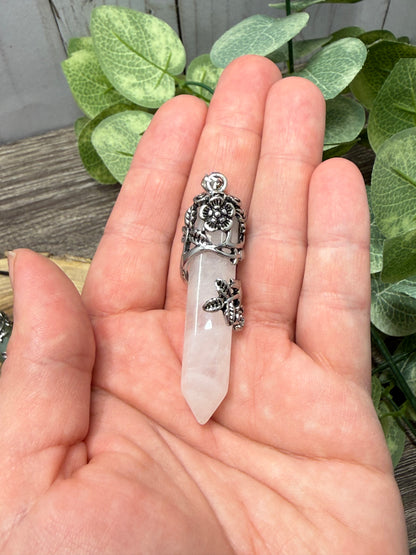 Flower Wrapped Pendant