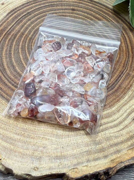 Fire Quartz (Small) Crystal Chips