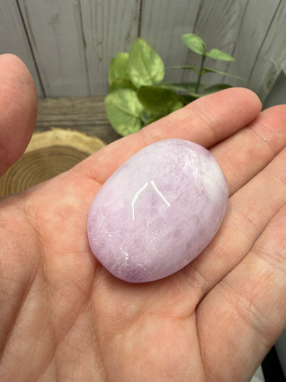 Kunzite Palm Stones