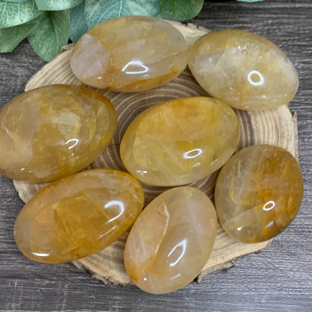 Golden Healer Palm Stones