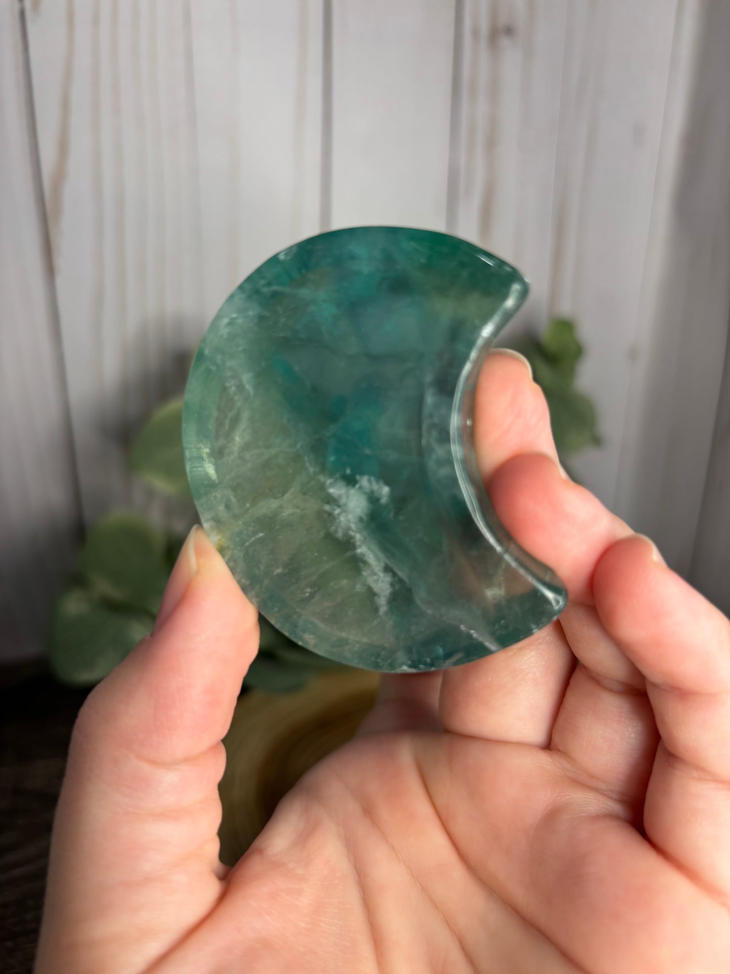 Fluorite Moon Bowls