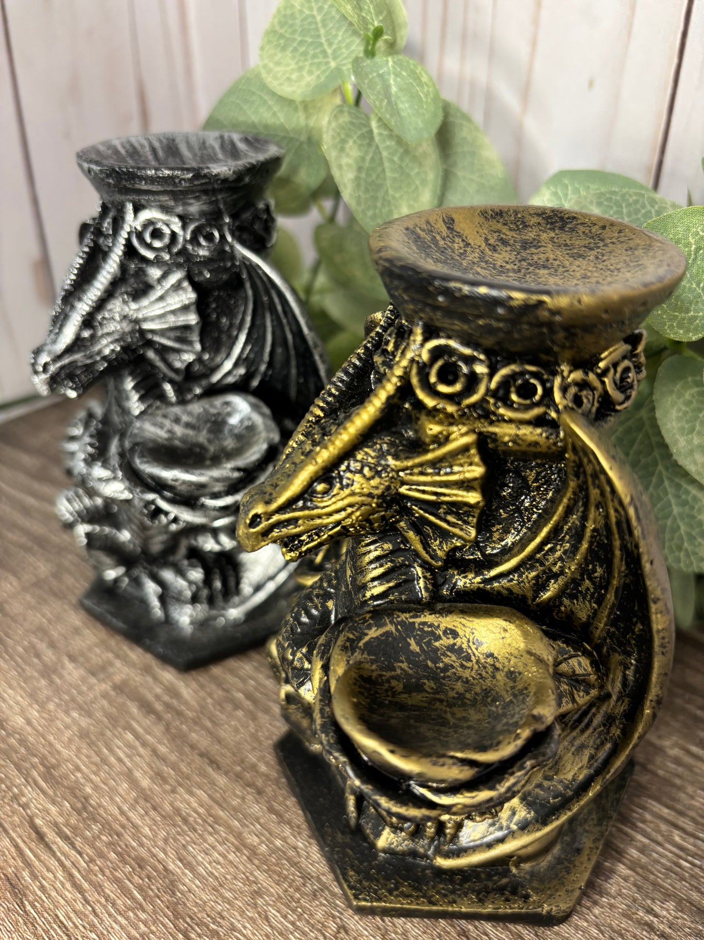 Dragon Sphere Holder/Stand - Style 1 (Double Holder)