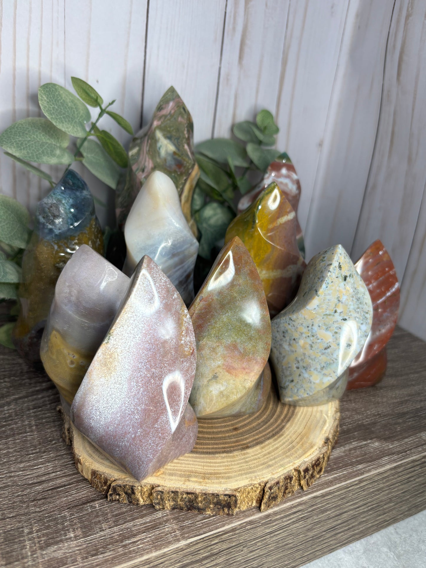 Ocean Jasper Flames