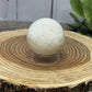 White Moonstone Spheres