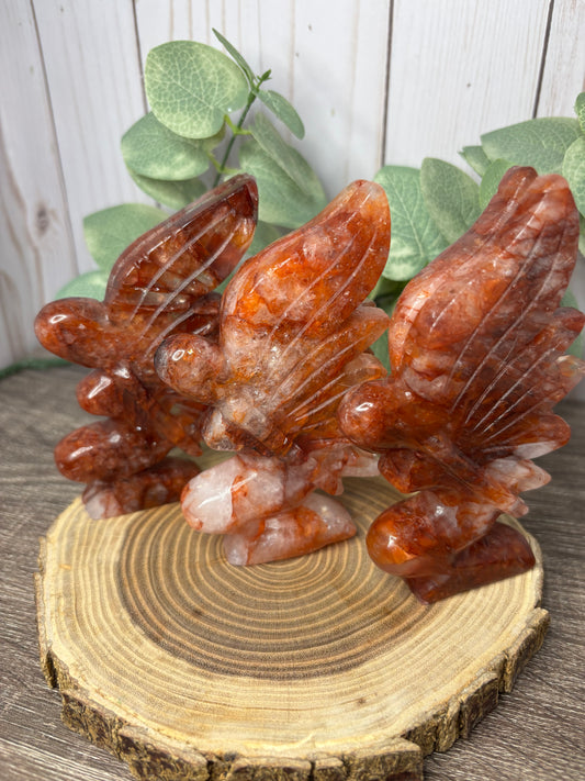 Fairy Fire Quartz Carving