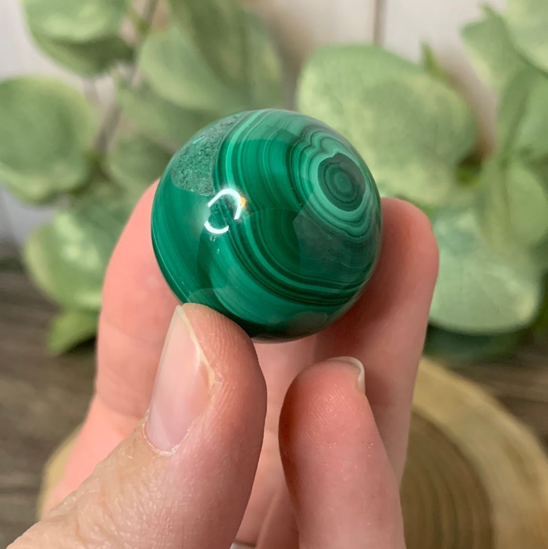 Malachite Small Spheres