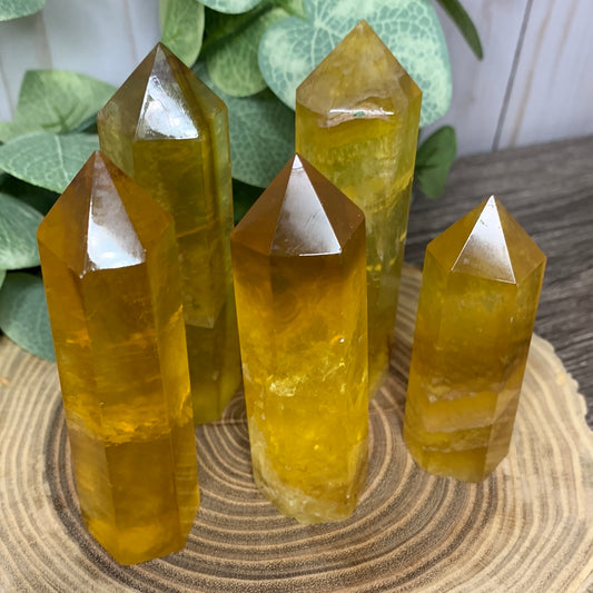 Fluorite Towers - Yellow