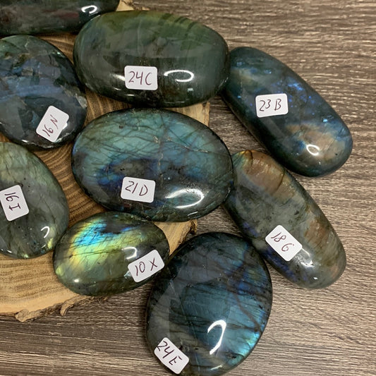 Labradorite Palm Stones