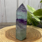 Purple and Green Fluorite Towers