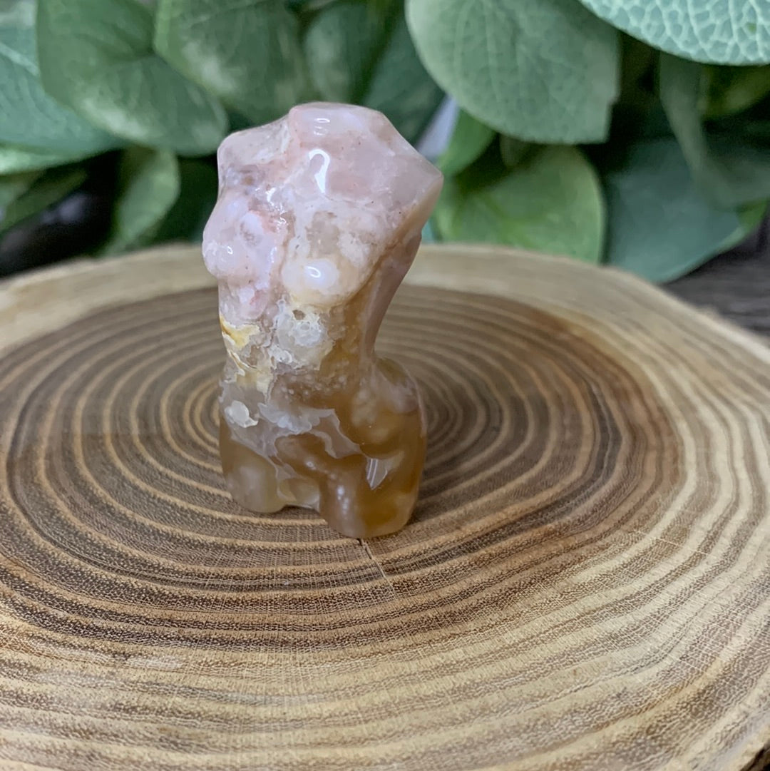 Goddess Body Flower Agate - Small