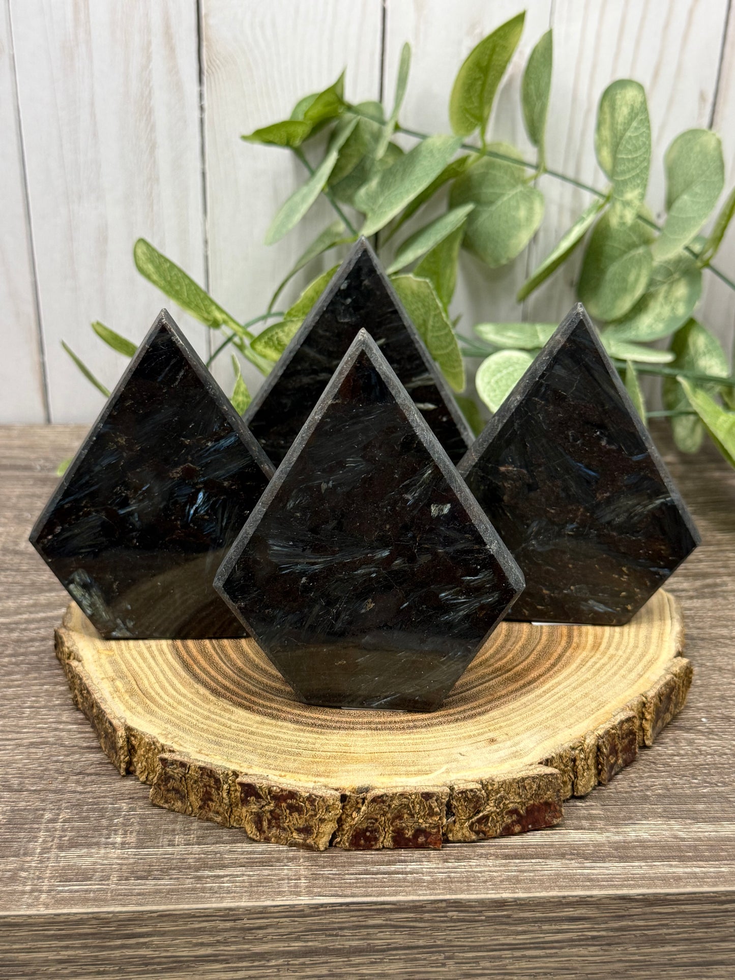 Garnet and Astrophyllite Freeform