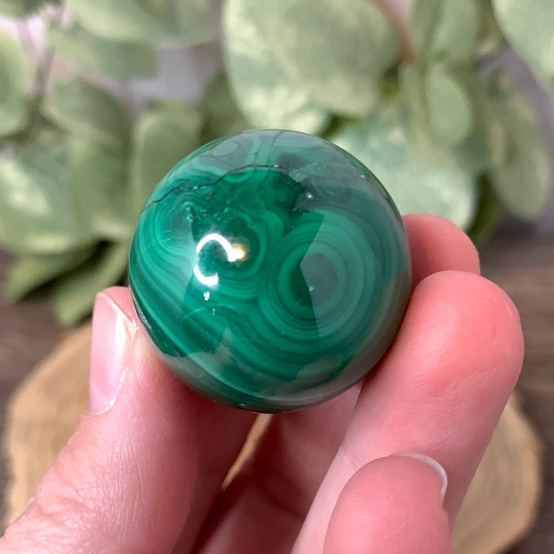 Malachite Small Spheres